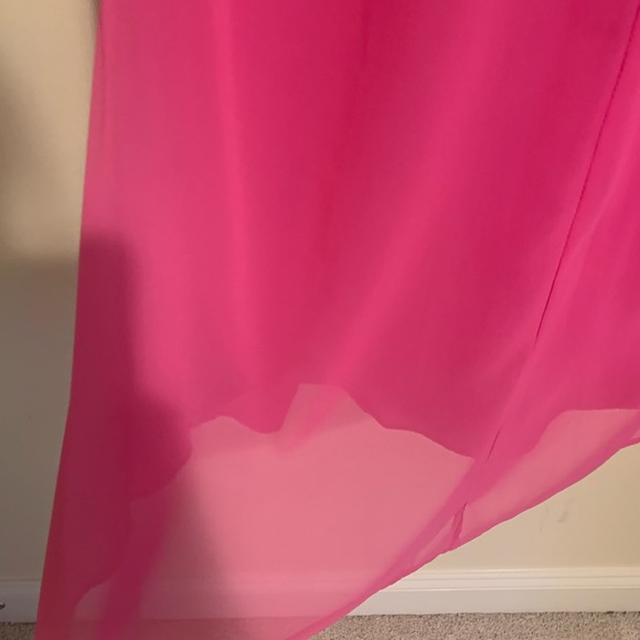 Alfred Angelo cocktail or bridesmaid pink dress 4 - Picture 5 of 6